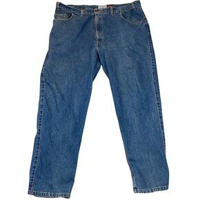 Vintage Levis Men's 545 Jeans 46x34 Signature Loose Fit Blue Denim Vintage